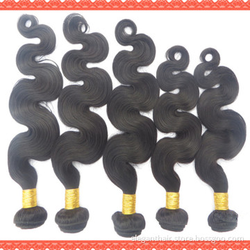 Brazilian Virgin Wavy Hair 100% Human Hair Weave Body Wave